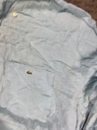 ¡¡OFERTA!! Talla L Camisa Lacoste Azul