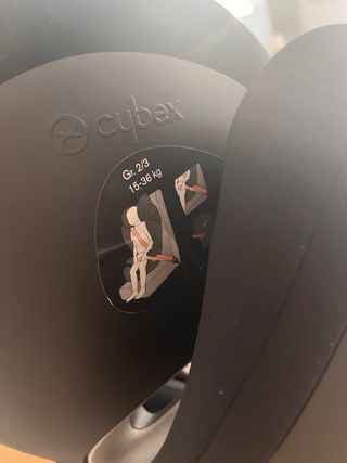 Silla coche Cybex Gold Solution M-FIX Negra