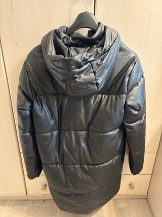 Chaqueta negra oversize Lefties Talla S