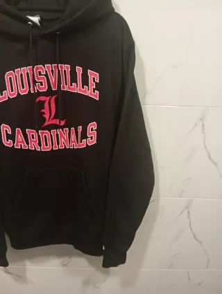 Sudadera Louisville Cardinals Negra