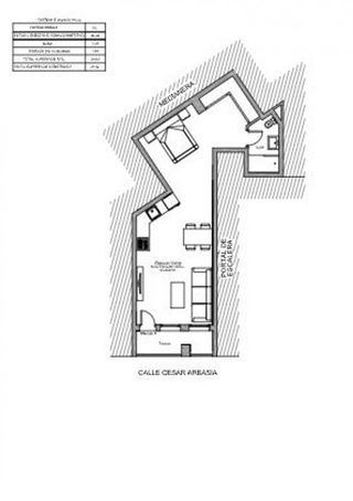 Estudio en venta en Suárez en Málaga