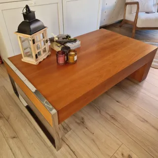 Mesa de centro de madera