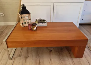 Mesa de centro de madera