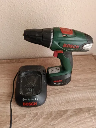 Taladro Bosch PSR 18 LI-2 + Cargador