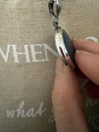 Ciondolo Sodalite Argento