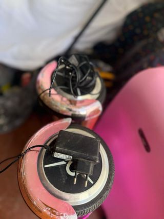 2 Hoverboards Eléctricos Rosados