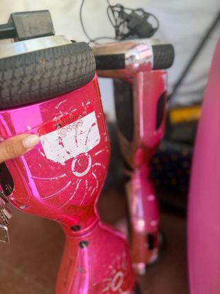 2 Hoverboards Eléctricos Rosados