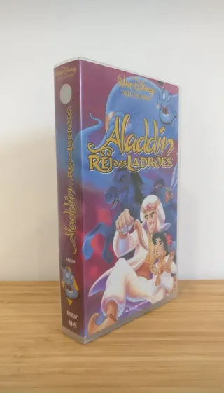 VHS Aladdin e o Rei dos Ladrões (1996) | Disney PT