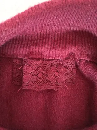 Maglia donna collo alto manica 3/4 a campana