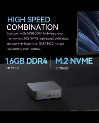 MiniPC Intel i9-8950HK 16GB RAM 1TB SSD Win 11 PRO