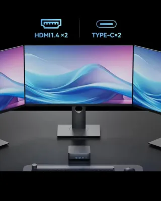 MiniPC Intel i9-8950HK 16GB RAM 1TB SSD Win 11 PRO