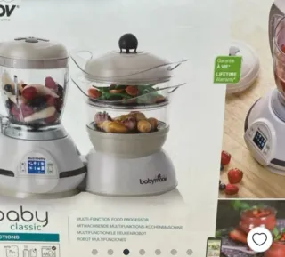 Vaporera y procesador de alimentos Nutribaby