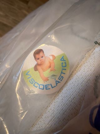 COLCHON CUNA CLIMA VISCO DULCES SUEÑOS.