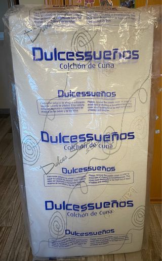 COLCHON CUNA CLIMA VISCO DULCES SUEÑOS.