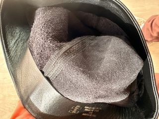 Botas altas Zara piel negras talla 40