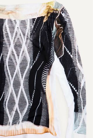 Top H&M x Glenn Martens Estampado Talla S