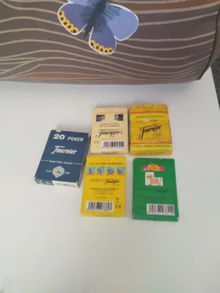 Lote 5 Barajas Cartas Fournier Infantiles