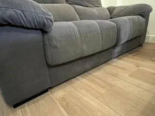 Sofá 2 plazas  200 cm cojines extraibles