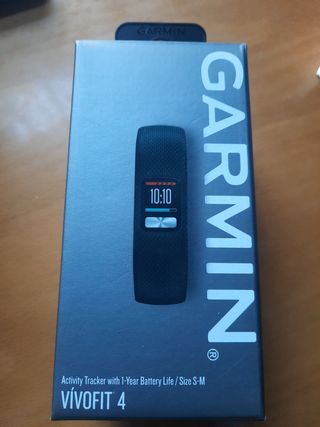 Garmin Vivofit 4 Rastreador Actividad Negro