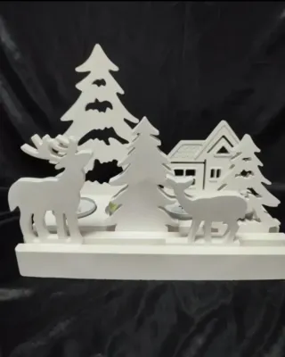 Candelabro Navideño