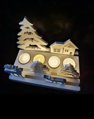 Candelabro Navideño