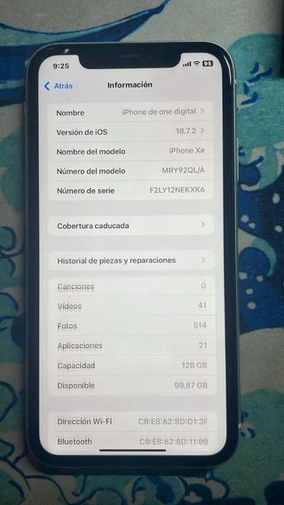 iPhone XR 128GB Blanco