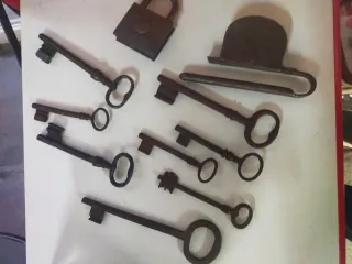 Llaves y candados antiguos