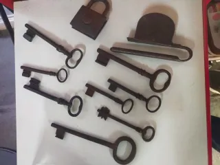 Llaves y candados antiguos