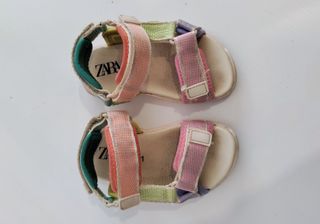Sandalias Zara Talla 21 Multicolor