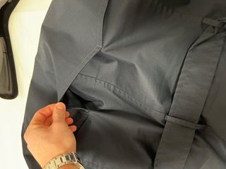 Gabardina Mango Azul marino