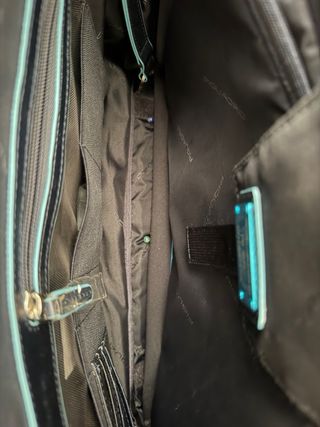 Maletín Piquadro Blue Square Negro/Azul