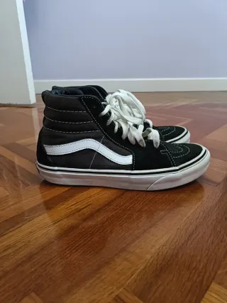 Zapatillas Vans SK8-Hi Negras Talla 38