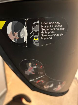 Silla coche Cybex gold grupos 2/3 ISOFIX