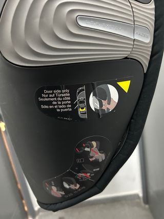 Silla coche Cybex gold grupos 2/3 ISOFIX