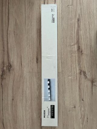 Luz Baño IKEA MUSIK Negra/Blanca