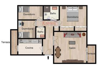 Piso en venta en Portazgo en Madrid