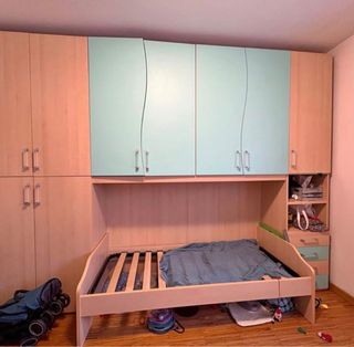 Camera a ponte con armadio