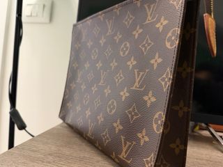 Trousse Louis Vuitton Monogram Marrone