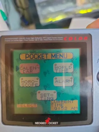 Pantalla original Neo Geo Pocket Color