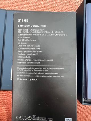 Samsung Galaxy Note 9 512GB Azul Oceano