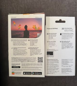 Polaroid Hi-Print 2x3 Impresora y Papel