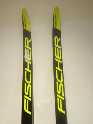 Esquís Nórdico Clásico Fischer Twin Skin alta gama