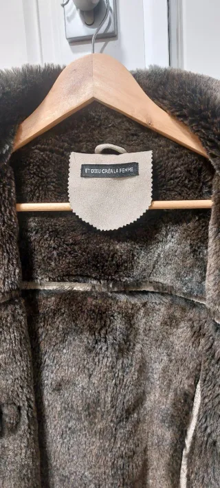 Abrigo pelo chaqueton M
