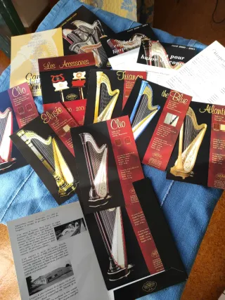 Catalogo di arpe Camac Harps