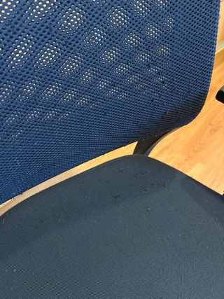 Silla de oficina negra