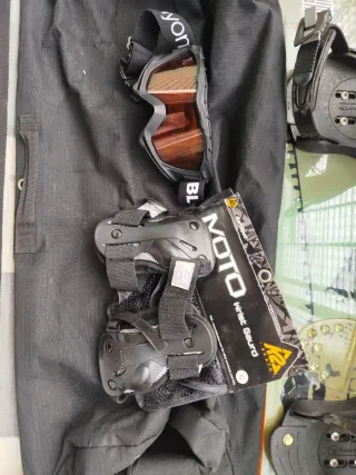 Tabla Snowboard Completa con Botas y Fijaciones