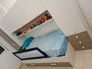 Cama puente juvenil casi nueva