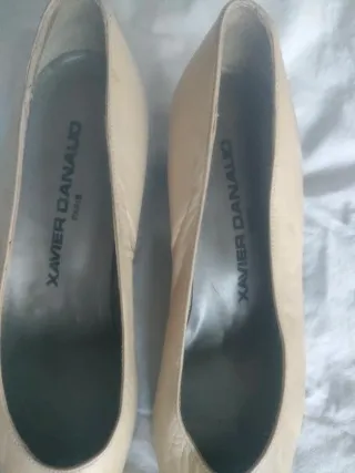 Zapatos de salón XAVIER DANAUD beige