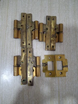 Manilla puerta vintage latón