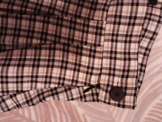 Falda cuadros niña talla L